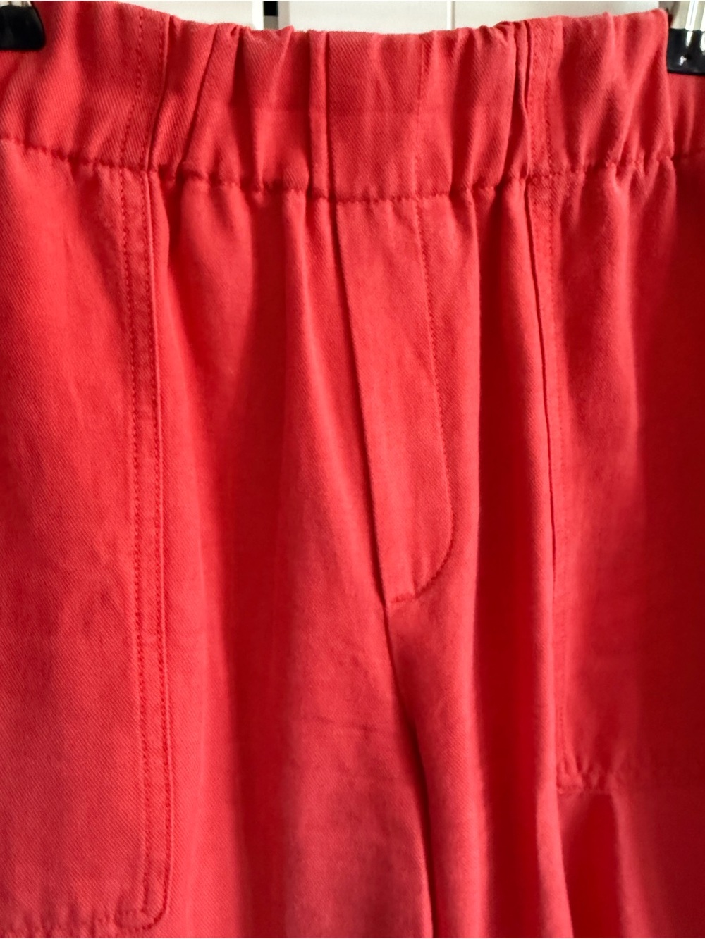 Wide Leg Red Pants
